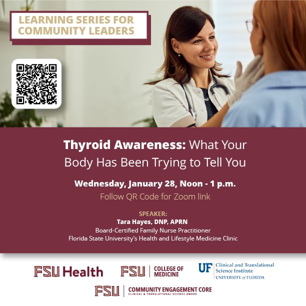 Thyroid Awareness flyer
