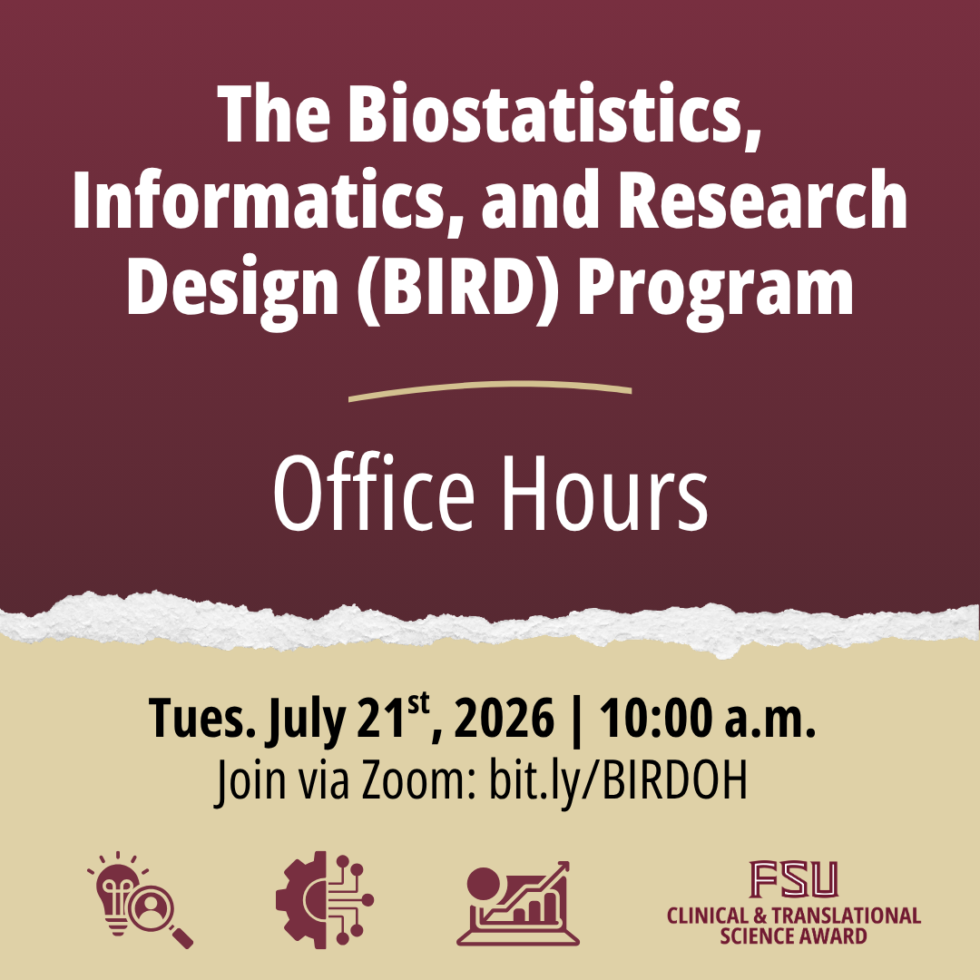 BIRD Office Hours for July 2026