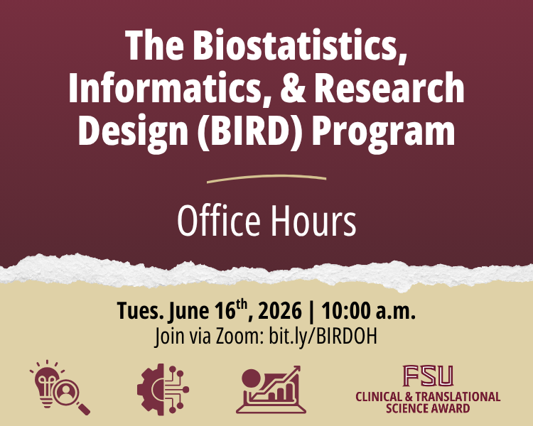 BIRD Office Hours for June 2026